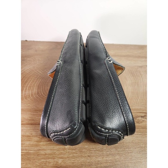 Bacco‎ Bucci Shoes Mens Size 8.5 D Devers Leather Slip On Loafers Black NEW NIB main image 7